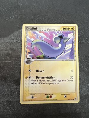 Pokemon Dratini 65/113 DE Common EX Delta Species 2006