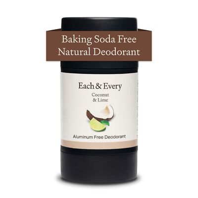 All Natural Deodorant for Women & Men - Sensitive Skin, Plant-Based, Baking S...