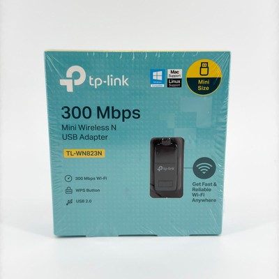 TP-Link TL-WN823N 300 Mbps Mini USB Wireless WiFi Network Adapter N300 for PC