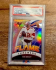 2020 Phoenix Tom Brady Flame Throwers Blue / 35 Buccaneers PSA 10 Super Bowl