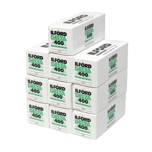 Ilford delta 400 professional 120 Film pack of 10