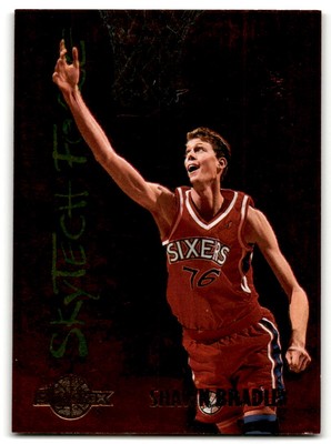 1994-95 SkyBox Premium #SF4 Shawn Bradley SkyTech Force Philadelphia 76ers