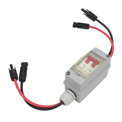 #ad #ad with Cable And PV Connector Solar Panel Disconnect Switch 500V 32A MCB DC $17.74