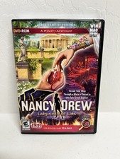 Nancy Drew: Labyrinth of Lies Windows/Mac, 2014 DVD ROM Game New Sticker Sealed