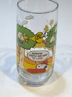 McDonald’s Camp Snoopy Peanuts Glass Tumbler Cups 1965 Clear Vintage Looks NEW — photo 2