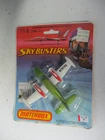 Matchbox Lesney Skybusters SB9 Cessna 402- "N7873Q" tampo, blistercard