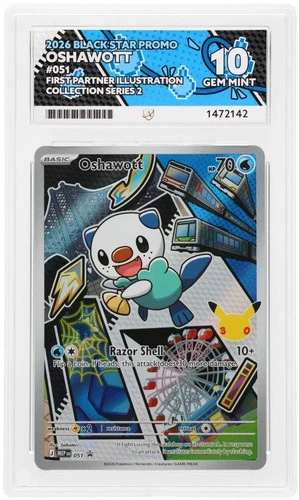 Oshawott First Partner Series 2 Ace 10 Pokemon TCG