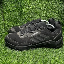 Adidas Terrex AX4 Hombres Talla 11.5 Negro Atlético Correr Senderismo Zapatos Tenis