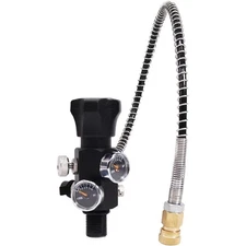Acecare DIN Valve 4500psi HPA Tank Valve M18*1.5 with 22-inch-long hose