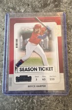 2021 Panini Contenders - Season Ticket Bryce Harper #99