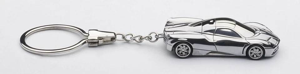 AUTOart DESIGN 1/87 Pagani Huayra portachiavi modello auto in alluminio press... - Immagine 4 di 4