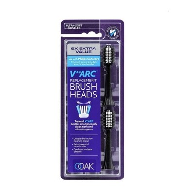 Ooak V++Arc || Philips Sonicare Replacement Brush Head || 6 CT || Brand NEW