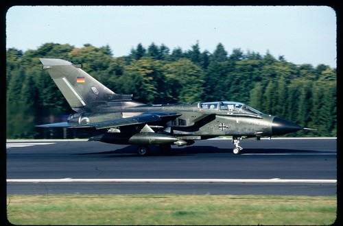 #7553 ORIGINAL K64 AIRCRAFT SLIDE: German AF Panavia Tornado 45+90 JBG33