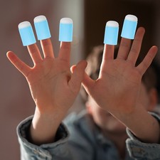  32pcs Finger Daubers Sponge: Washable Painting Daubers Replacement with