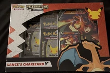 Pokémon TCG Celebrations Collection Lance's Charizard V Box Sealed or OBO 