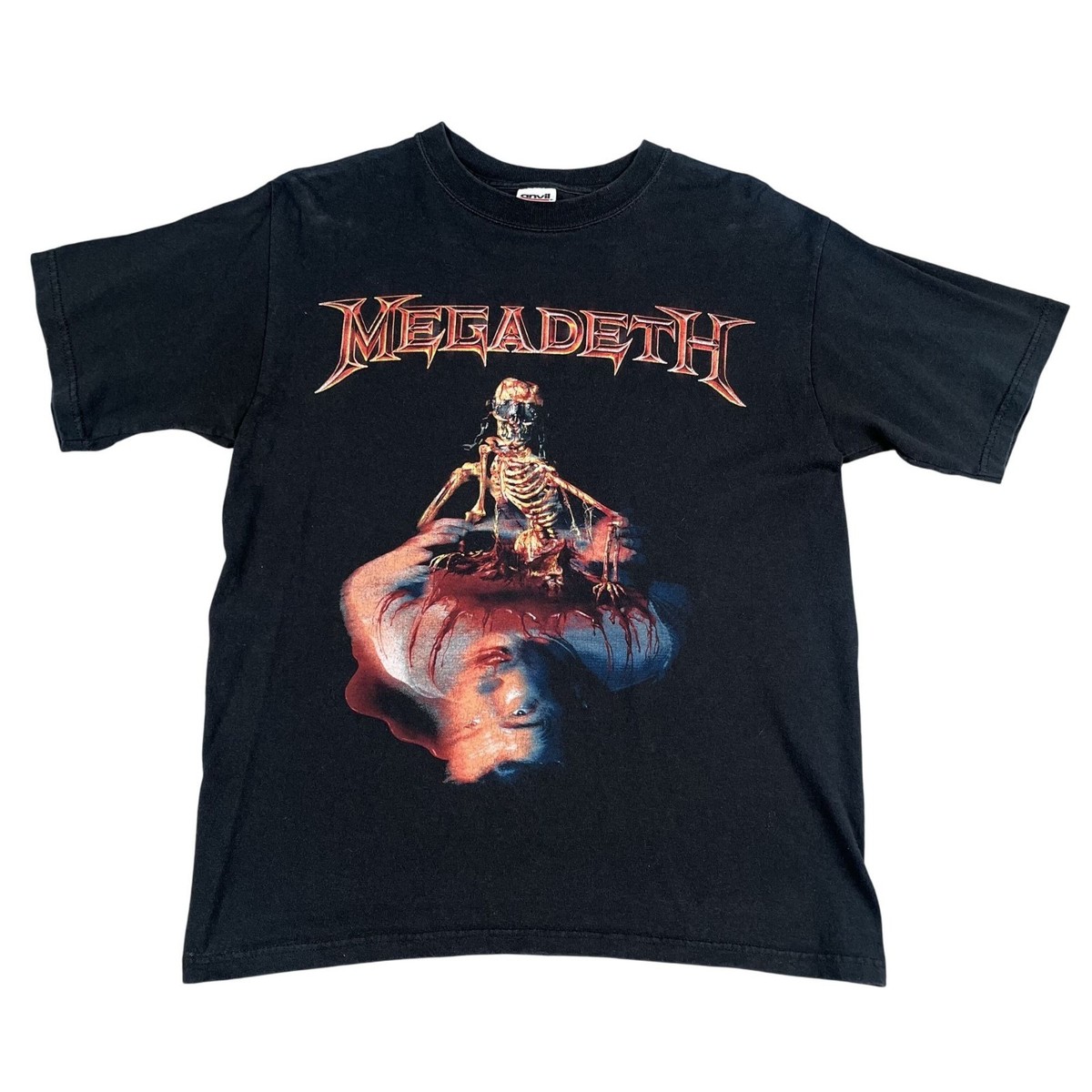 Vintage Megadeth the World Needs a Hero 2001 Mens Black T-Shirt Sz