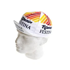 vintage cycling cap rossin feastina EXCV8890 BLB bicycle