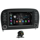 For Mercedes Benz SL R230 Android Auto Radio DAB+CarPlay GPS Bluetooth+AHD Cam
