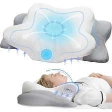 King Size Cervical Pillow for Neck,Shoulder Pain Relief Sleep,Memory Foam Pillow