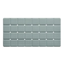 Silicone Bath Mat with Suction Cups Non-Slip Foldable Bathtub Shower Mat,...
