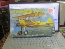 Revell Stearman PT-17 1/48 Scale Model Kit US Navy Biplane Aircraft New Sealed