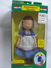 Madeline International Traveler Holland 8" Doll #33456 2000. NIB