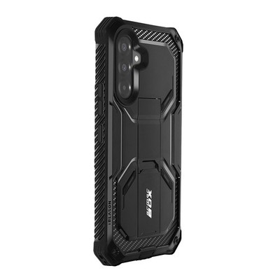 I-Blason, Armorbox Hülle Galaxy A37 mit Glas und Standfunktion robust