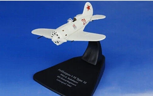 Oxford Diecast AC049 1:72 Polikarpov I-16 Type 10 Leningrad 1942 - Image 2 of 2