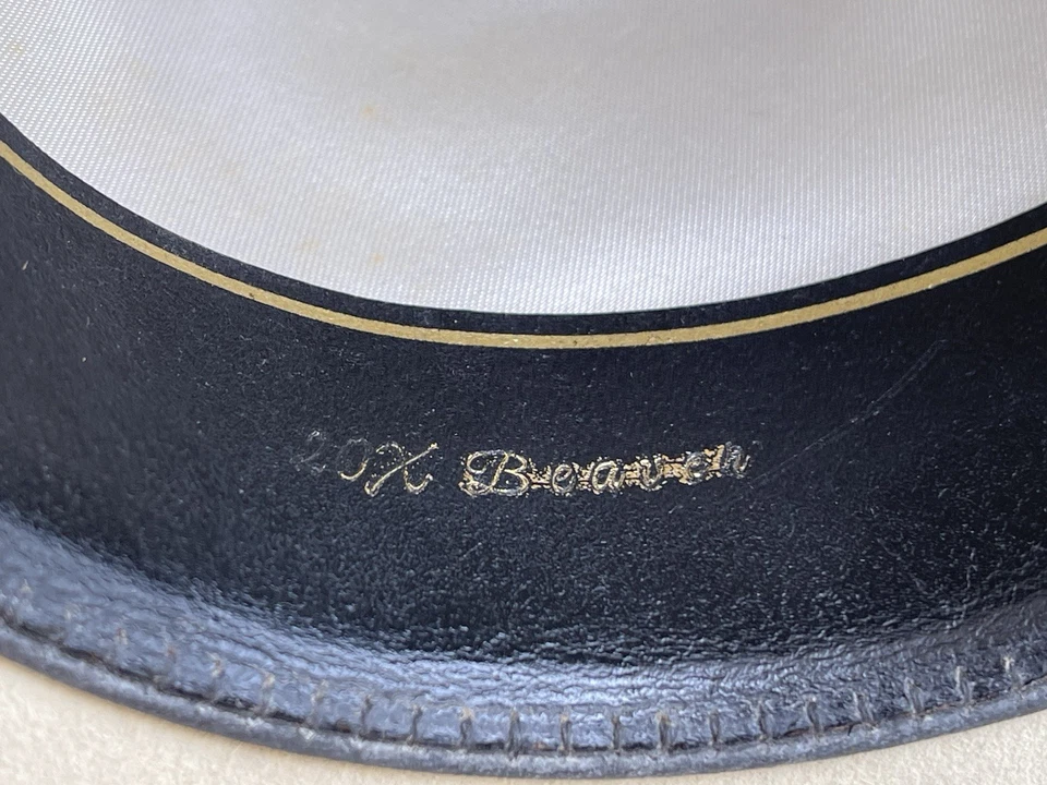 $629 Rugged 20X Catalena 6 7/8 Western Cowboy Hat Yellowstone Rodeo Rip - Image 2 of 4