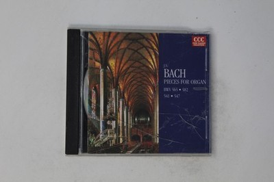 J.S. Bach Pieces for Organ Bwv 565 582 541 547 CD
