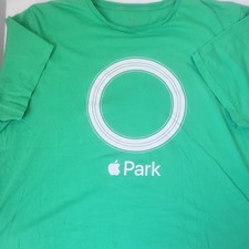 Apple Park Exclusive Graphic T-Shirt XXL Green Cupertino Visitor Center Ring Tee