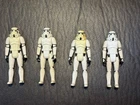 VTG Star Wars Stormtrooper Action Figures Lot (4) Kenner 1977 Original