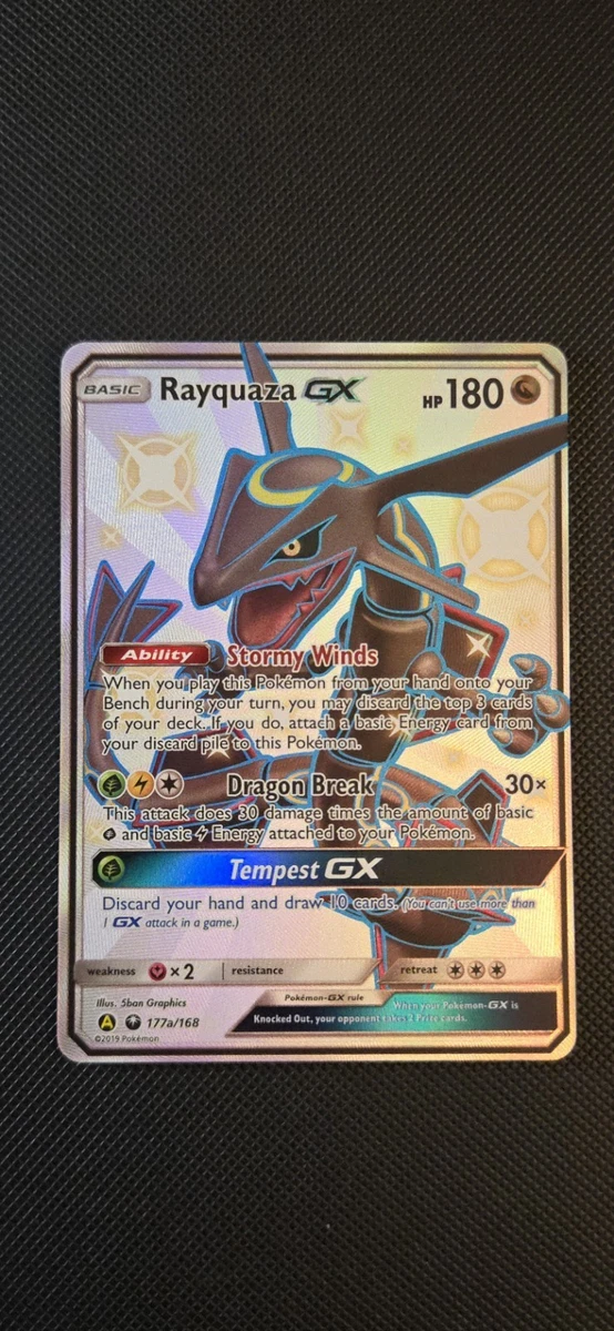 Rayquaza GX Pokémon TCG Cards for sale | eBay