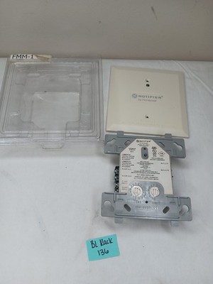 Notifier FMM-1 Monitor Module by Honeywell, White *NO ACCESSORIES*