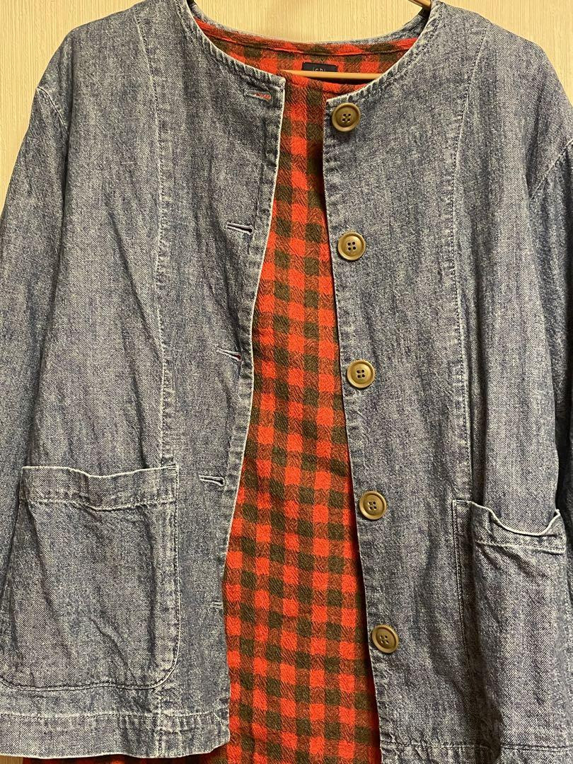 ichi Wool Gauze Check Dress BLACKWATCH Ichi 100% Wool Check Dress