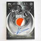 Topps 2025-26 Midnight Khaman Maluach RC Auto Jersey Equinox /20 RJA-KM Suns