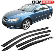 Fits 05-06 Subaru Outback Legacy 4PCS Window Visors Rain Windshield Guard