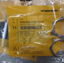 TURCK NI30U-M30-AP6X-H1141 30MM THREADED UPROX BARREL INDUCTIVE PROXIMITY SENSOR