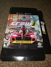 The Crew 2 Big Box Promo Display 11" x 14.5" x 2" PS4 Xbox