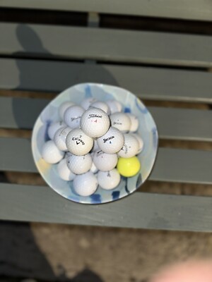 30 gebrauchte gemischte Grade A/B Titleist/Taylormade/Srixon/Callaway Golfbälle