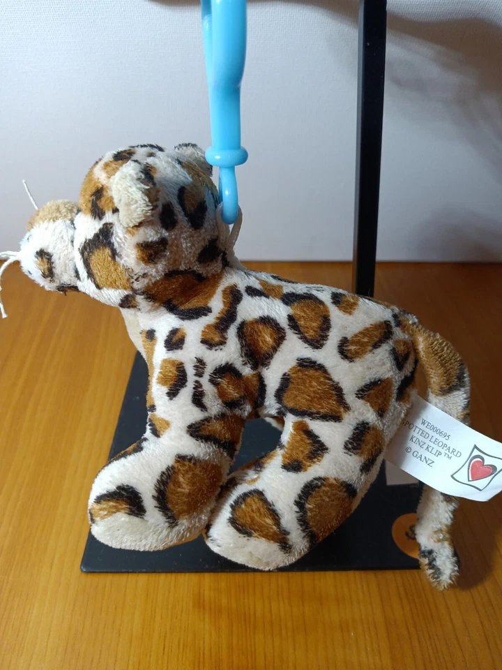 Ganz Webkinz Spotted Leopard Kinz Klip Stuffed Animal Plush No Code - Image 2 of 4