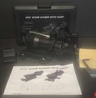 4x32 ACOG Optic Scope Reticle Fiber Green Illuminated Optic Sight With RMR