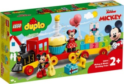 LEGO DUPLO DISNEY IL TRENO DEL COMPLEANNO DI TOPOLINO E MINNIE 2+