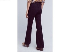 Anthropologie Script High-Rise Flare Cords Lace Pants Sz. 25 NWT