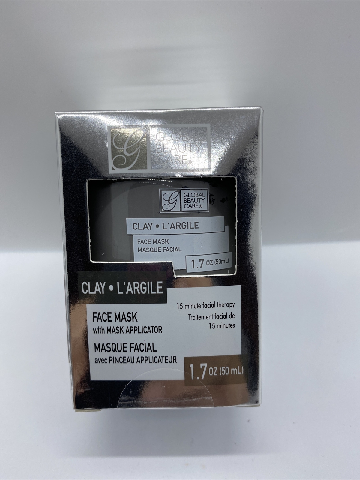 Global Beauty Care Clay L’ARGILE Face Mask with Mask applicator 1.7 oz