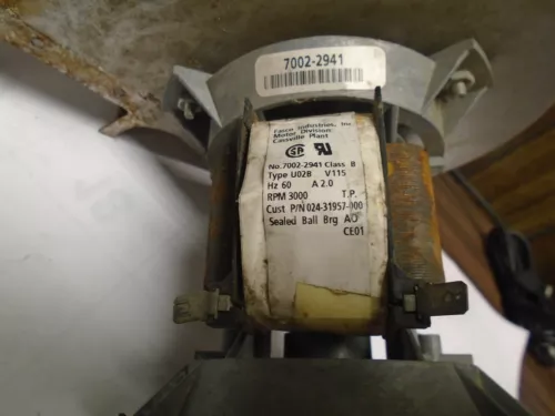 Fasco Blower Motor 7002-2941; 024-31957-000; 60HZ; RPM3000; 115V---- "USED"