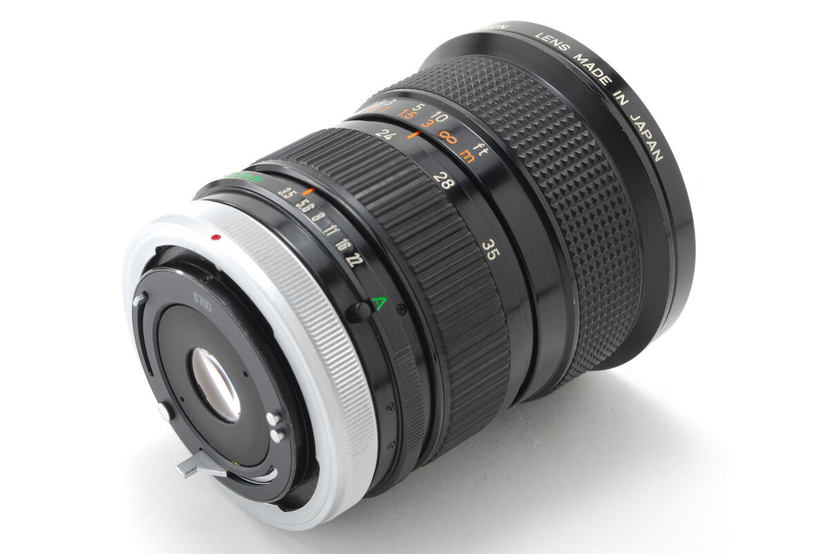 EXC+5】Canon FD 24-35mm f/3.5 S.S.C SSC ASPHERICAL Zoom Lens EXC+5】Canon FD 24-35mm f/3.5 S.S.C SSC ASPHERICAL Zoom Lens