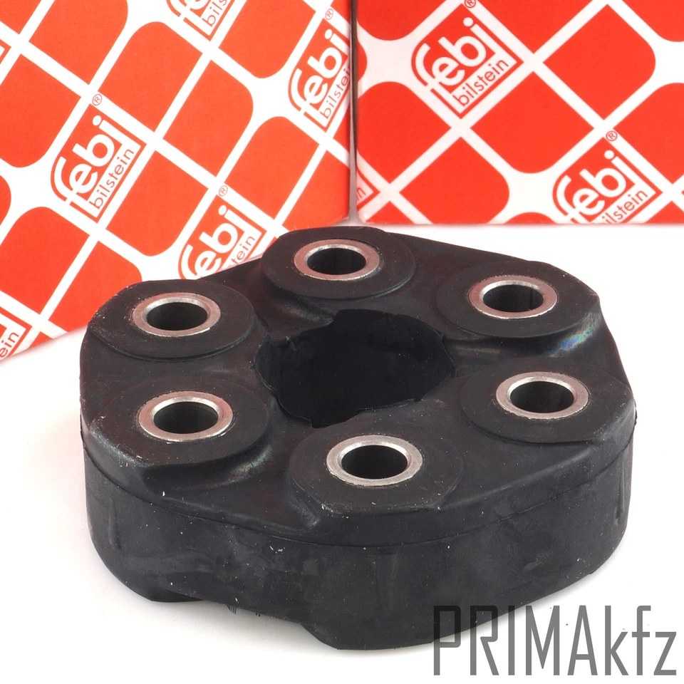 2x FEBI Kardanwelle Mittellager + Hardyscheibe für BMW 3er E36 E46 5er E34 E39 - Bild 3 von 3