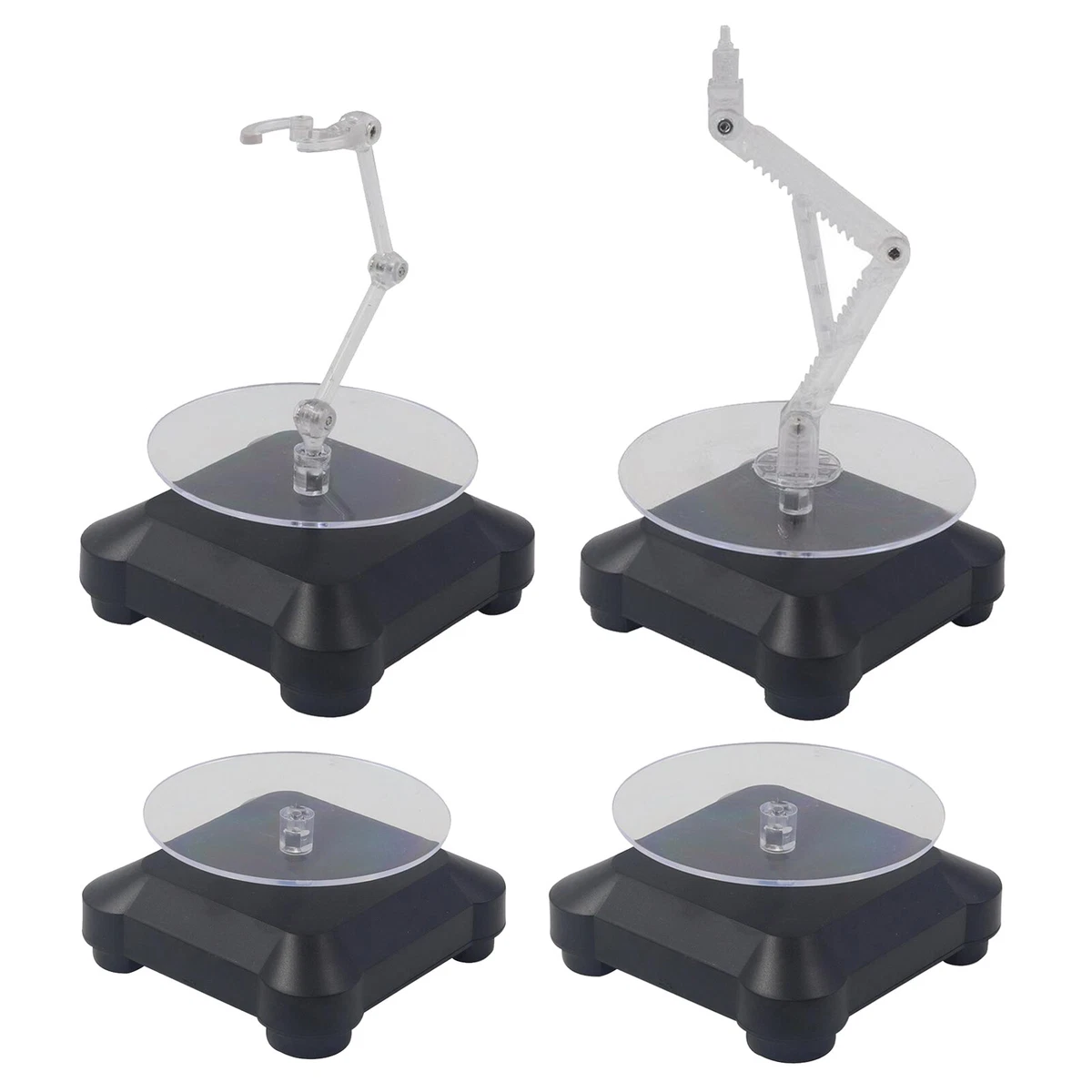 Small 360° Turntable Rotating Showcase Jewelry Watch Ring Display Stand