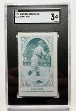 1922 E120 American Caramel - Jimmy Ring, Philadelphia Phillies - SGC 3